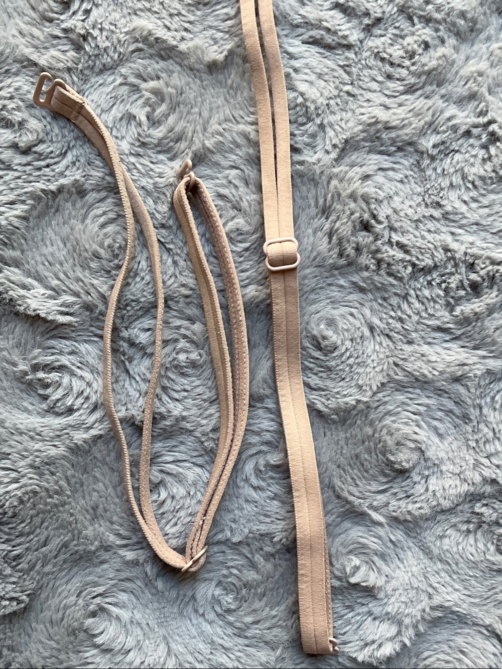 Beige Bra Straps Replacement - Neutral Support